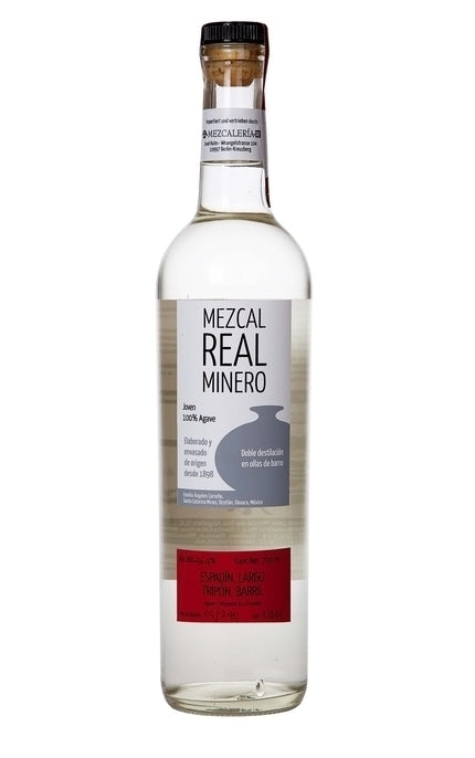Mezcal Real Minero Espadin, Largo, Tripon & Barril bottle