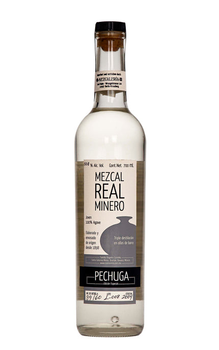Mezcal Real Minero Pechuga bottle