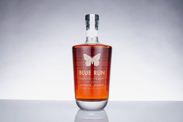 Blue Run 13 Year Old Straight Bourbon Whiskey bottle