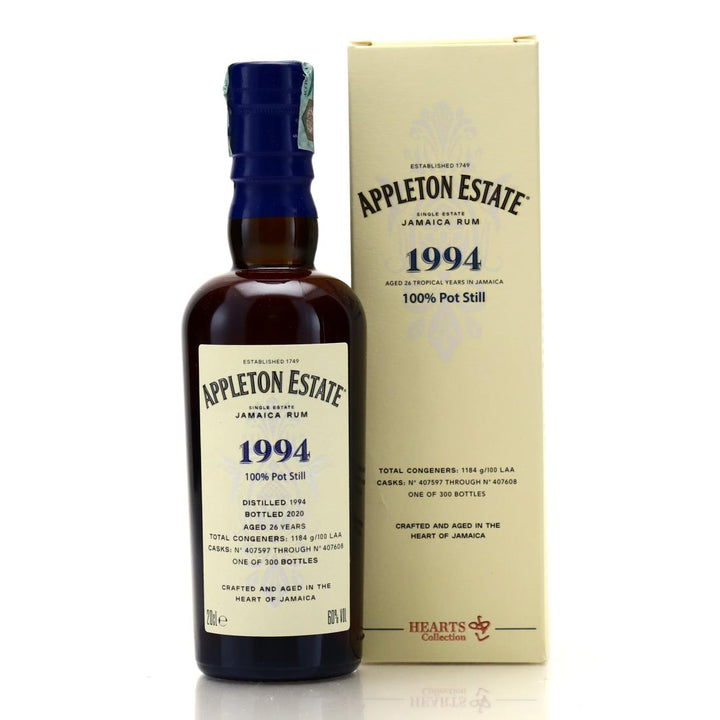 Appleton Estate 1994 Hearts Collection Rum bottle