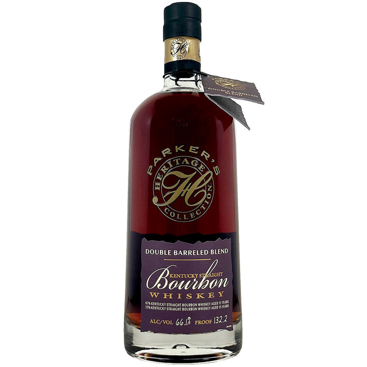 Parker's Heritage Collection 16th Edition Double Barreled Blend Kentucky Straight Burbon Whiskey bottle