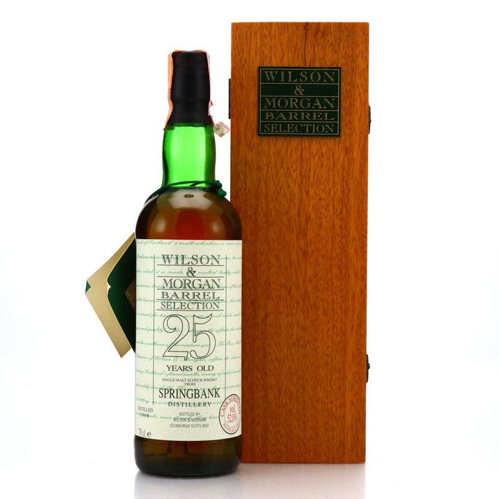 Springbank 25 Year Old 1969 Vintage bottle