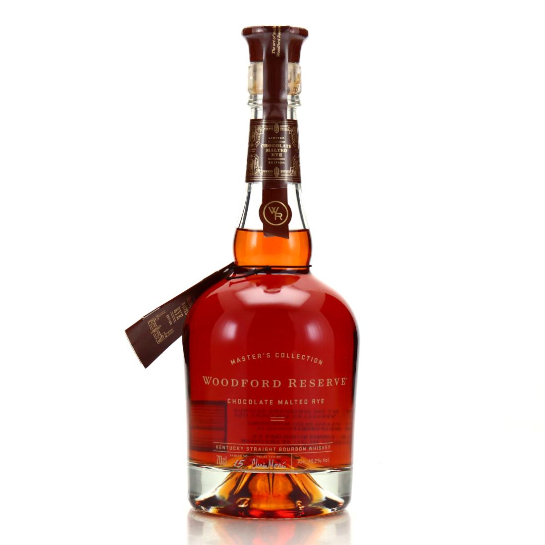 Woodford Reserve Master's Collection Chocolate Malted Rye Bourbon Whiskey bottle