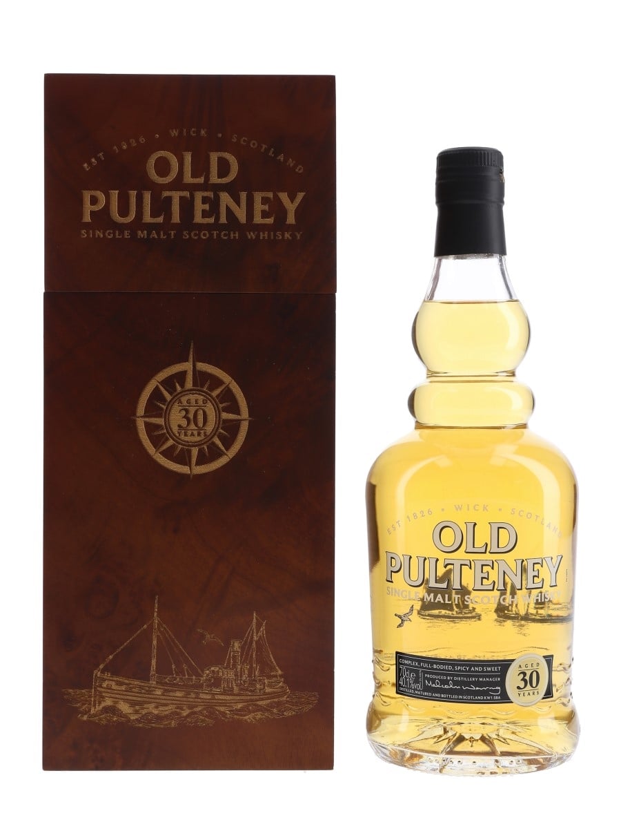 Old Pulteney 30 Year Old Single Malt Whisky bottle