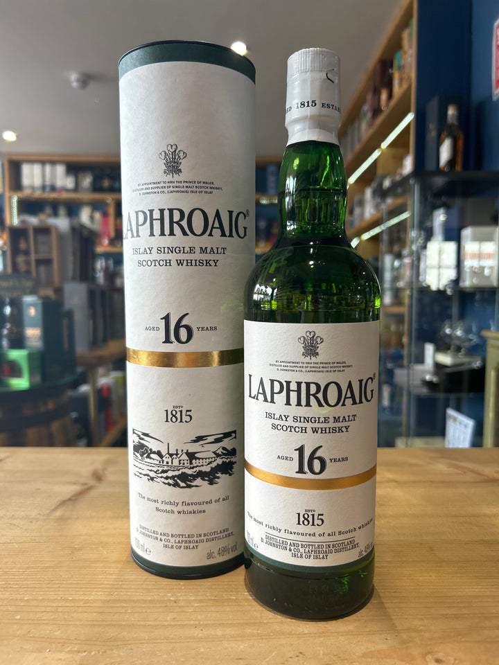 Laphroaig 16 Year Old 2021 Edition Single Malt Scotch Whisky bottle