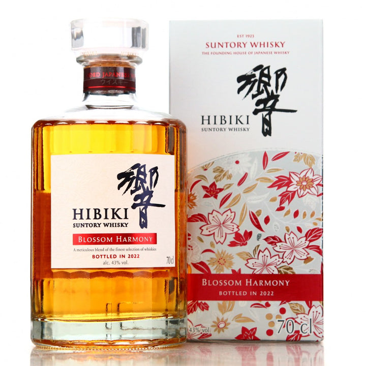 Hibiki Blossom Harmony 2022 Japanese Whisky bottle