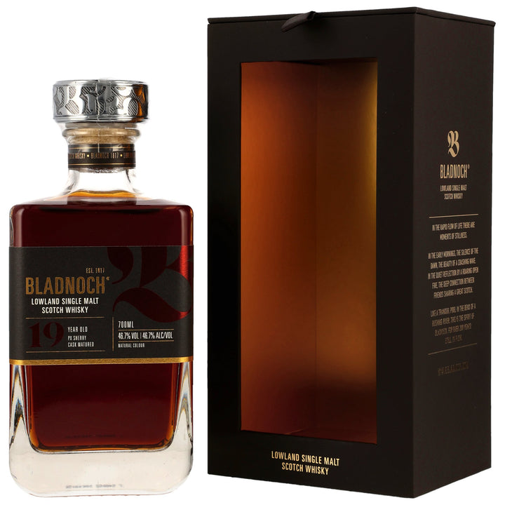 Bladnoch 19 Year Old PX Sherry Cask Single Malt Scotch Whisky bottle