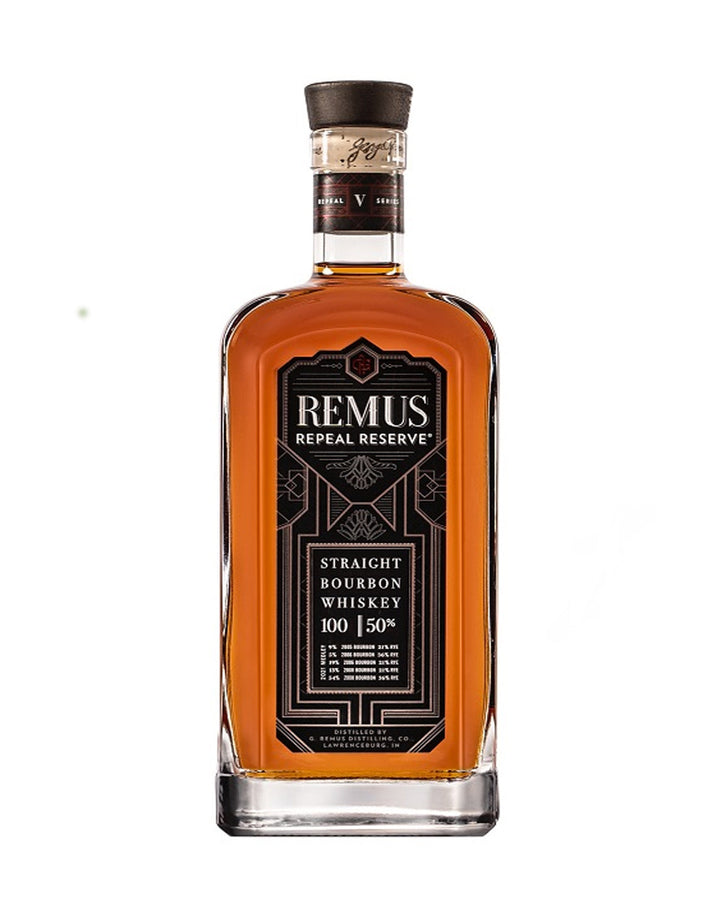 Remus Repeal Reserve Series V Straight Bourbon Whiskey bottle