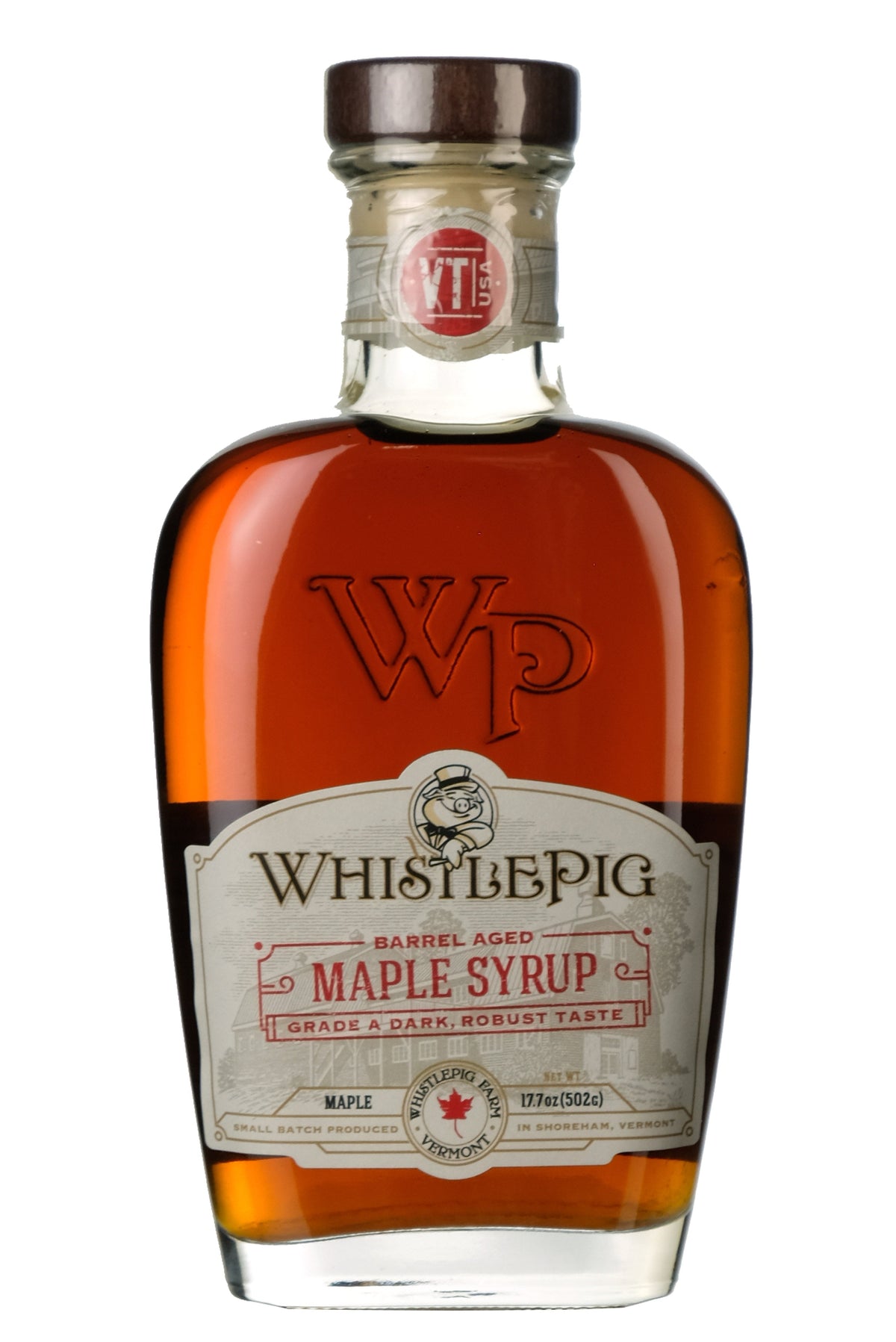 WhistlePig Barrel Aged Maple Syrup bottle