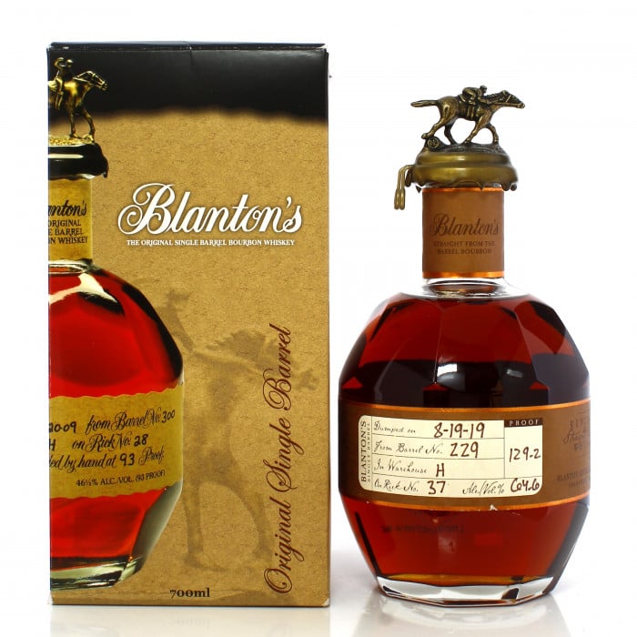 Blanton's Straight From the Barrel Bourbon Whiskey (700mL) bottle