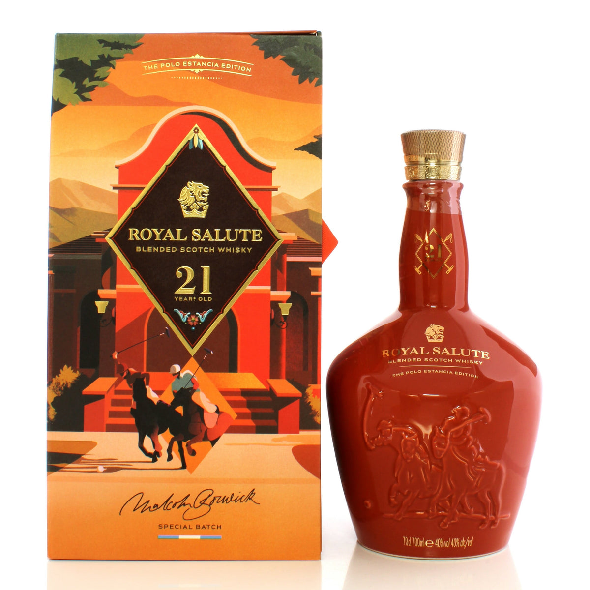 Royal Salute 21 Year Old The Polo Estancia Edition Blended Scotch Whisky bottle