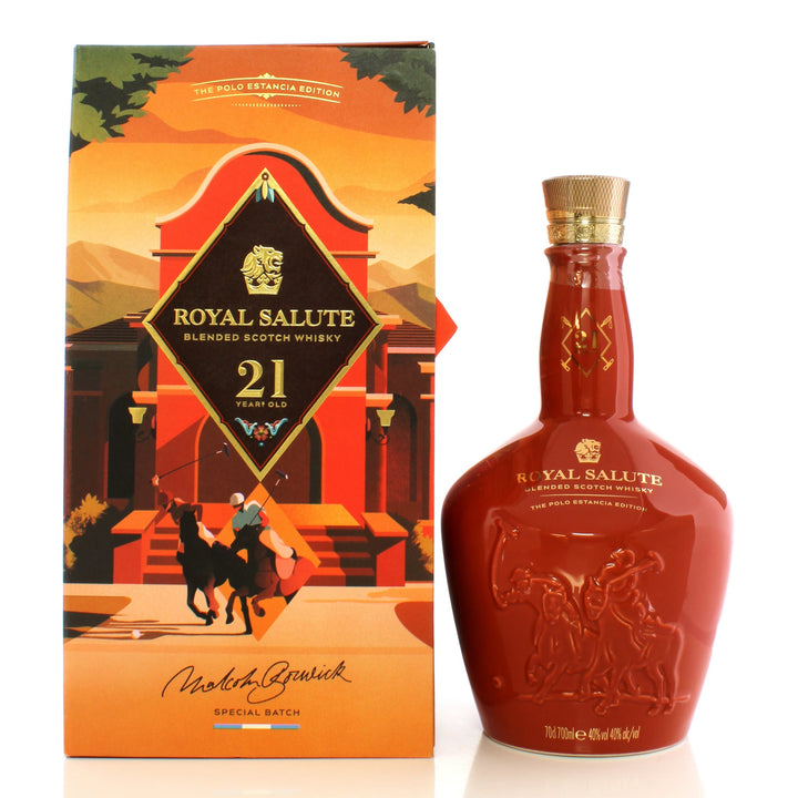 Royal Salute 21 Year Old The Polo Estancia Edition Blended Scotch Whisky bottle