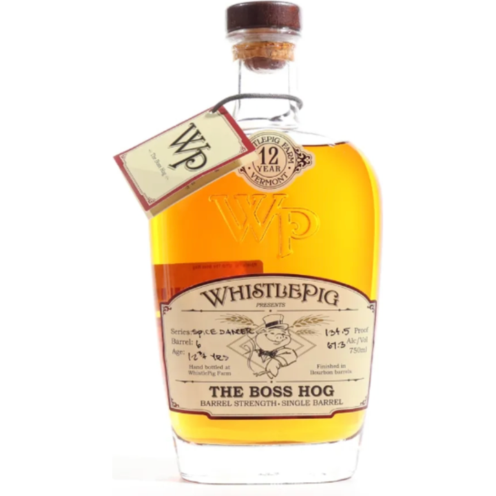 WhistlePig The Boss Hog Single Barrel 1st Edition Spice Dancer bottle