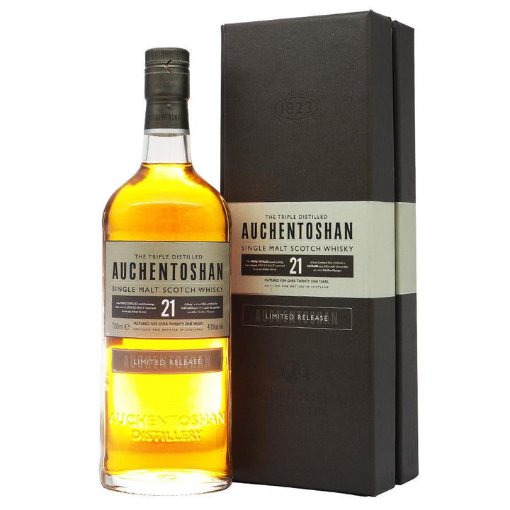 Auchentoshan 21 Year Old Limited Release Single Malt Scotch Whisky bottle