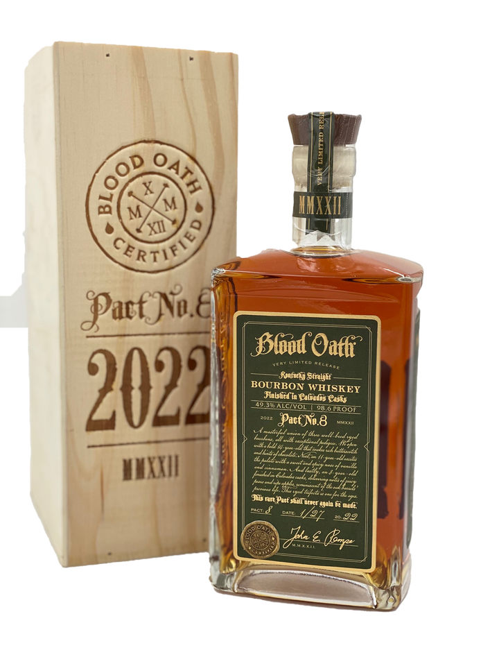 Blood Oath Pact No. 8 bottle