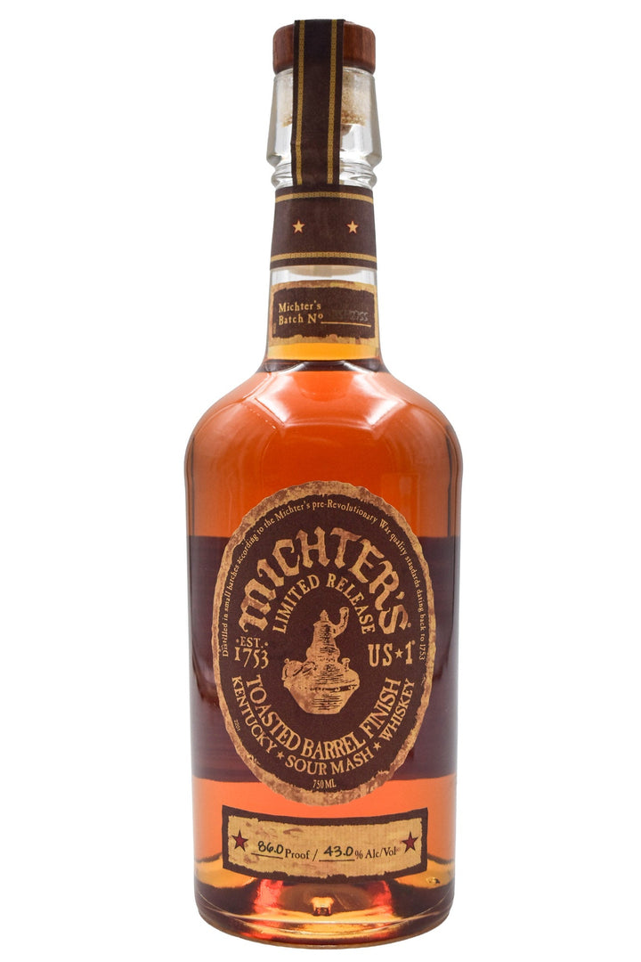 Michter's US*1 Toasted Barrel Sour Mash Whiskey bottle