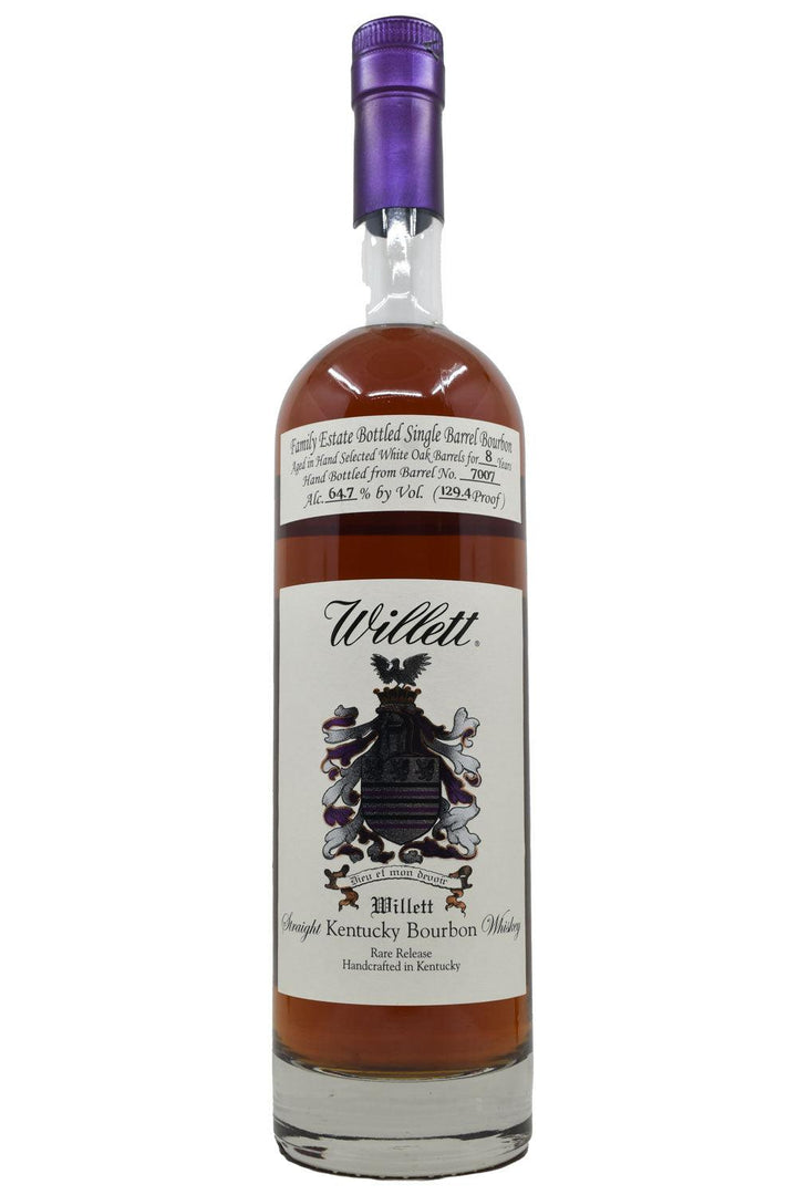Willett Family Estate 8 Year Bourbon Barrel #7128 bottle