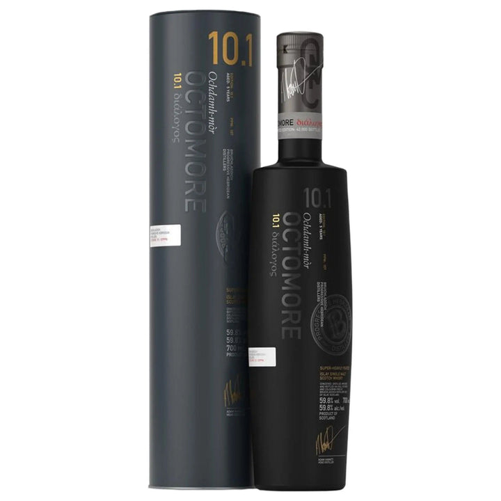 Bruichladdich Octomore 10.1 Single Malt Scotch Whisky bottle