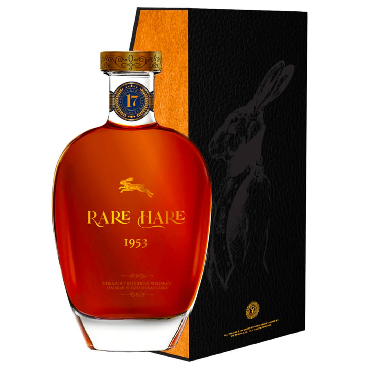 Rare Hare 17 Year Old 1953 Straight Bourbon Whiskey bottle