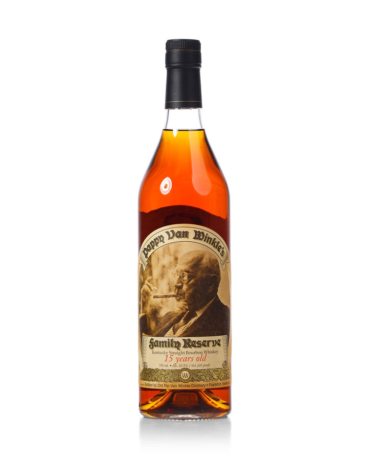 Pappy Van Winkle's 15 Year Family Reserve bottle