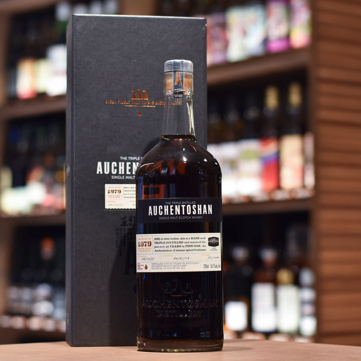 Auchentoshan 32 Year Old 1979 Oloroso Sherry Cask Single Malt Scotch Whisky bottle