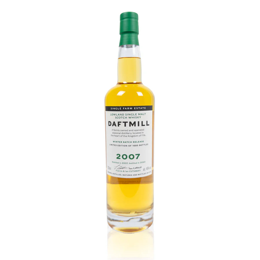 Daftmill 2007 Winter Batch Release Scotch Whisky bottle