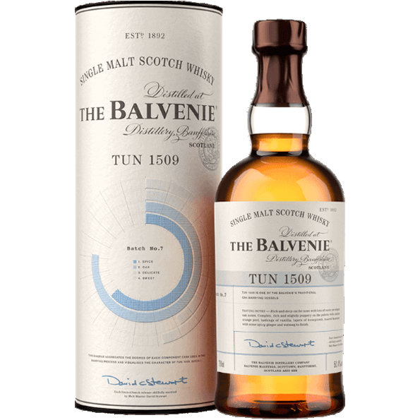 The Balvenie Tun 1509 Batch #7 Single Malt Scotch Whisky bottle