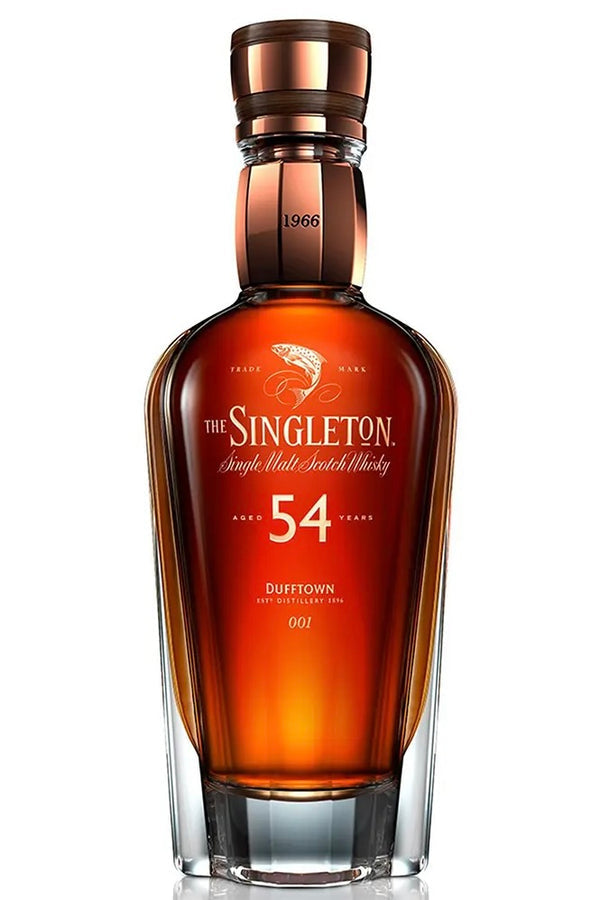 The Singleton of Dufftown 54 Year Old Single Malt Scotch Whisky bottle