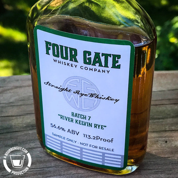 Four Gate 7 Year Old River Kelvin Rye Batch 7 bottle