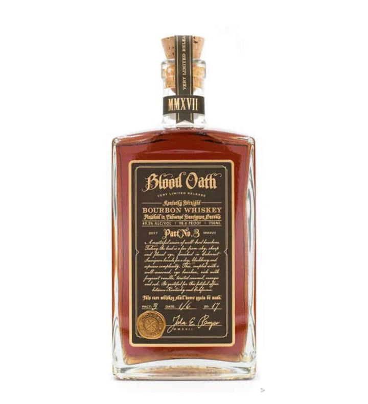 Blood Oath Pact No. 3 bottle