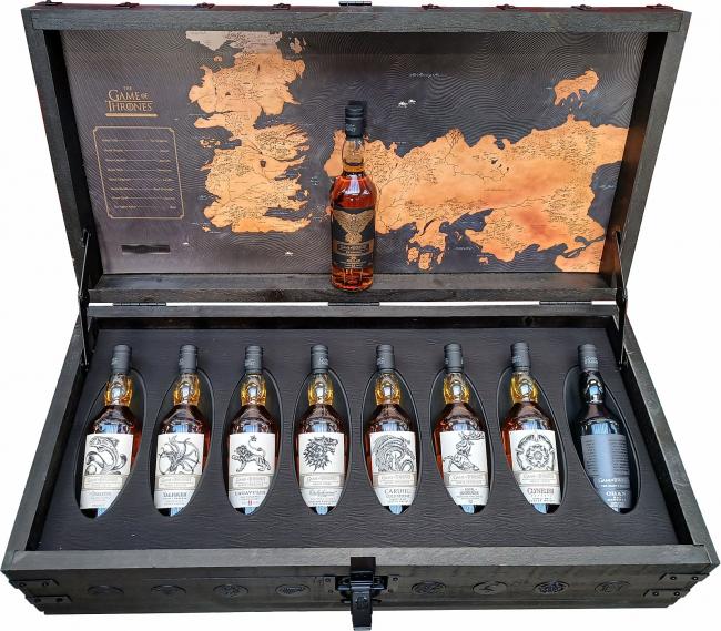 Game of Thrones Full Whisky Set (9 Bottles) bottle