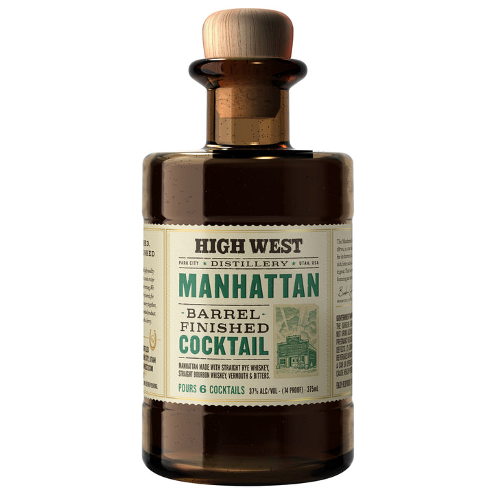 High West Manhattan Barrel Finished Cocktail bottle