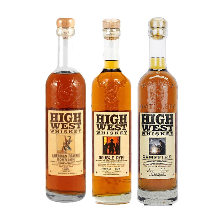 High West Double Rye, Campfire & American Prairie Bundle bottle