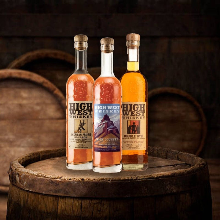 High West High Country American Single Malt Whiskey bottle