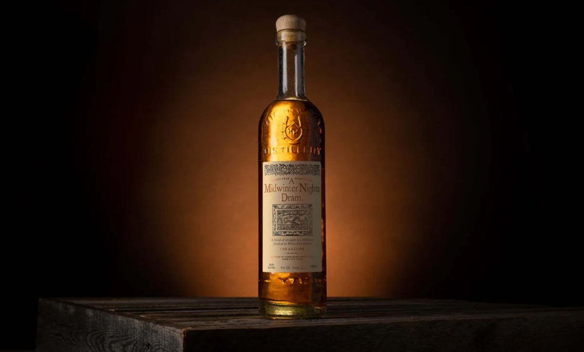 High West A Midwinter Night’s Dram The Encore Blend of Straight Ryes bottle