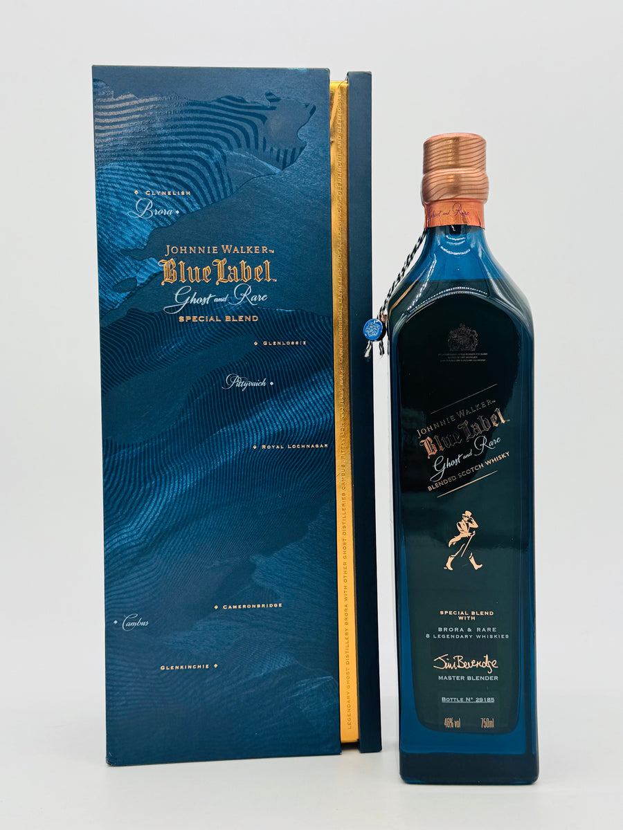 Johnnie Walker Blue Ghost And Rare Special Release bottle