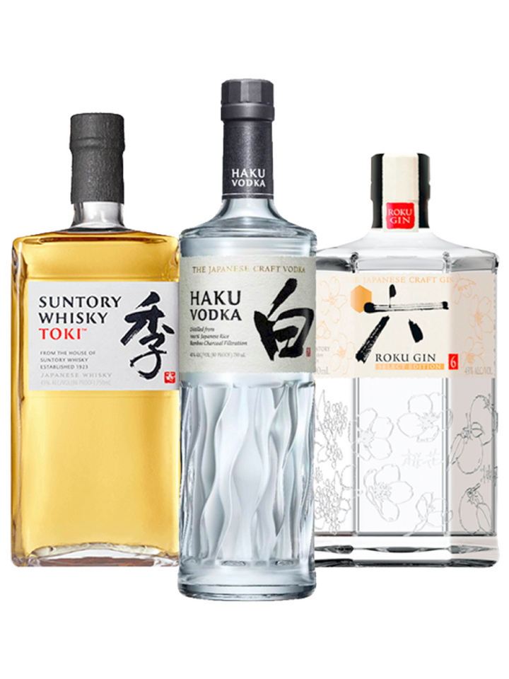Suntory Toki & Haku Vodka & Roku Gin Bundle bottle