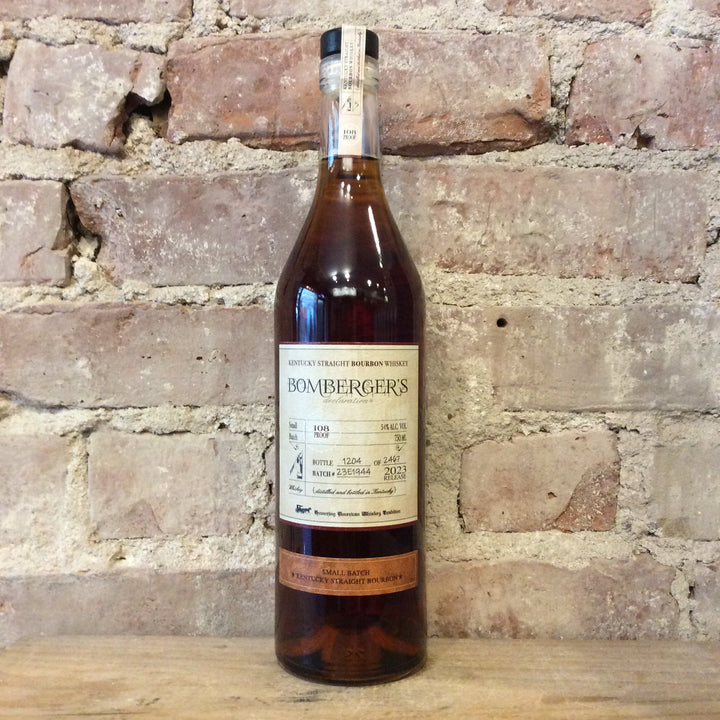 Bomberger's Blended American Whiskey bottle