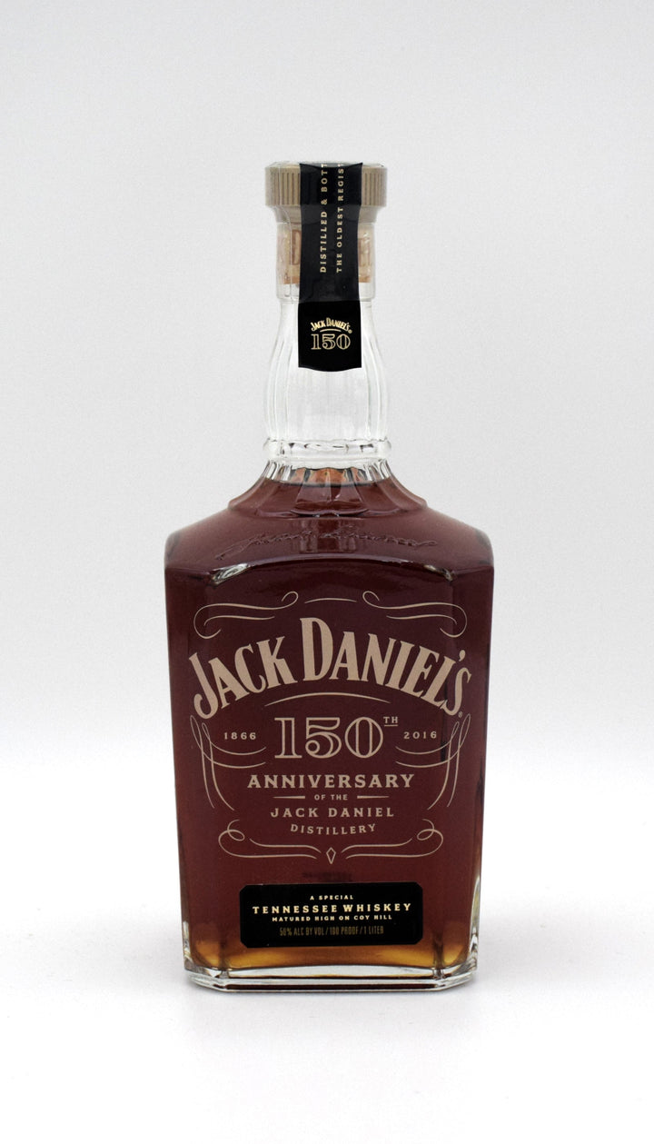 Jack Daniel's 150th Anniversary Tennessee Whiskey bottle