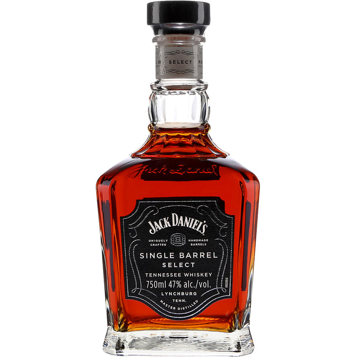 Jack Daniels Single Barrel Bourbon bottle