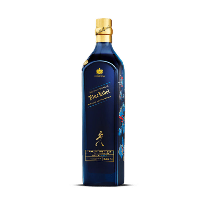 Johnnie Walker Blue Label Year of The Tiger Blended Scotch Whisky bottle