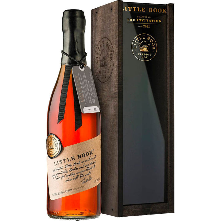 Little Book Chapter 5: The Invitation Blended Whiskey bottle