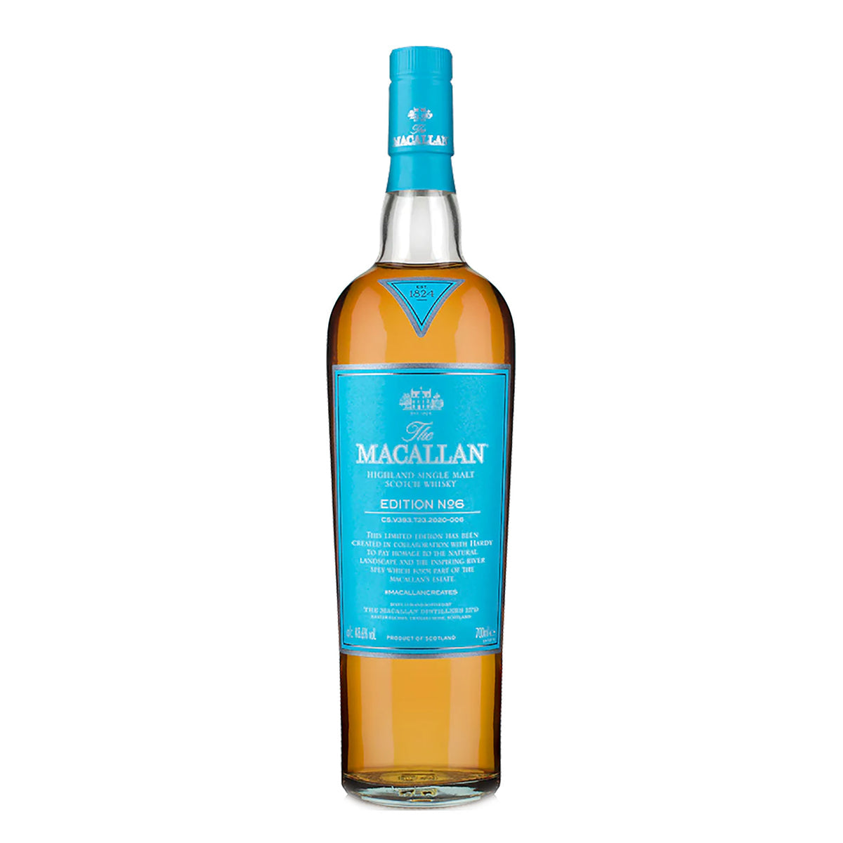 The Macallan Edition No. 6 Single Malt Scotch Whisky bottle