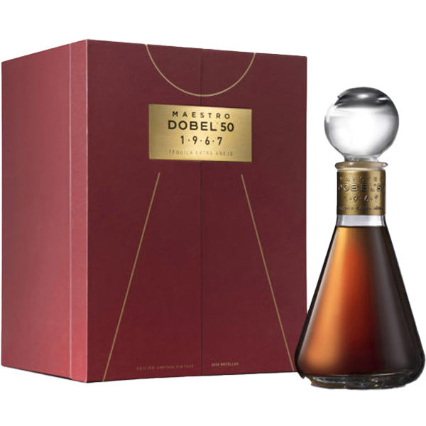 Maestro Dobel 50 1967 Extra Añejo Tequila bottle