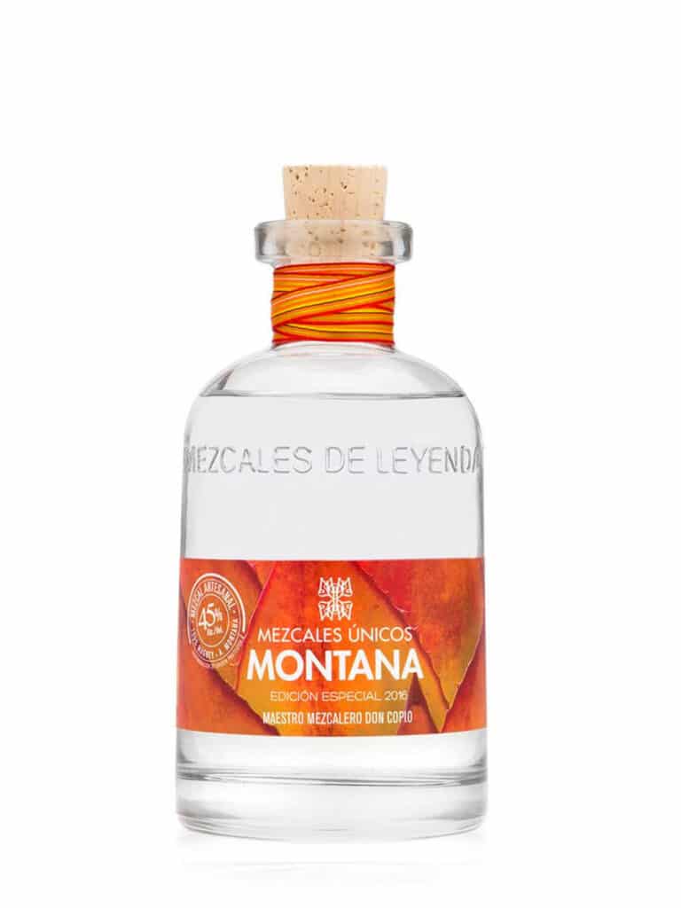 Mezcal de Leyendas Mezcales Únicos Montana bottle