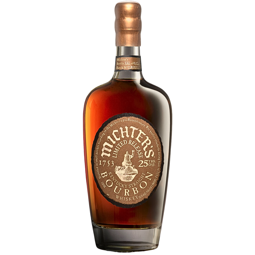 Michter's 25 Year Old Kentucky Straight Bourbon Whiskey bottle