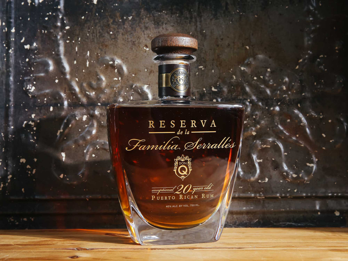 Don Q Reserva de la Familia Serralles 20 Year Old Puerto Rico Rum bottle