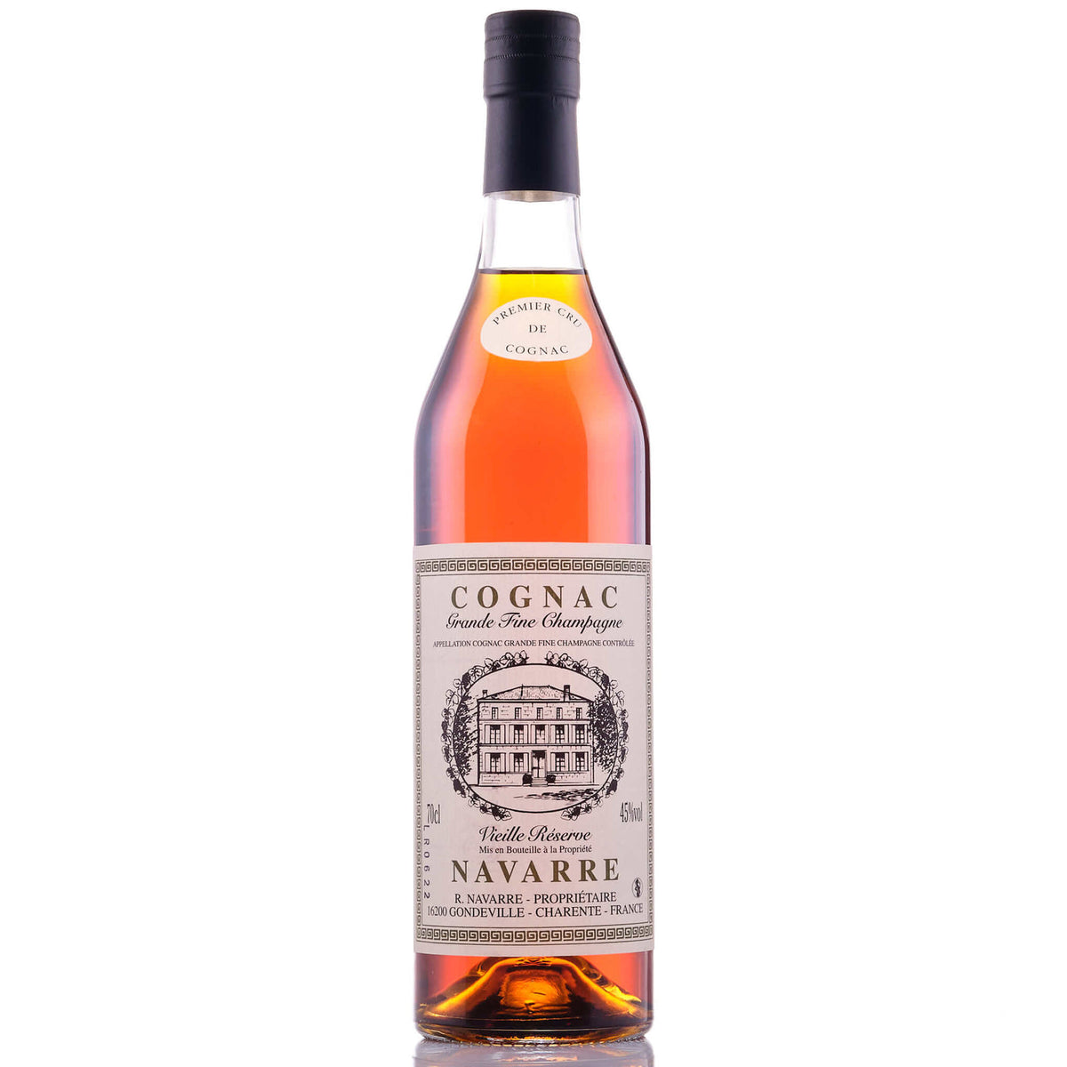 Navarre Vieille Réserve Grande Fine Champagne Cognac bottle
