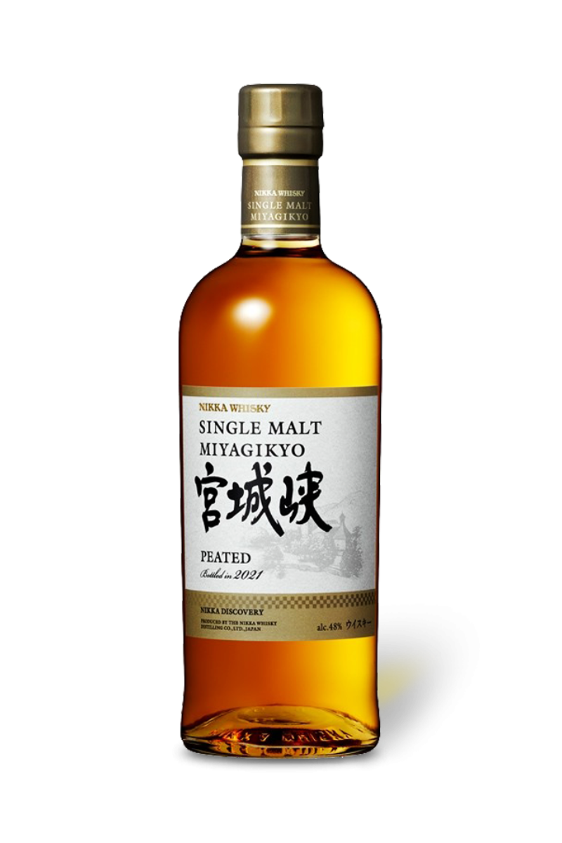 Nikka Discovery Miyagikyo 2021 Peated Single Malt Japanese Whisky bottle