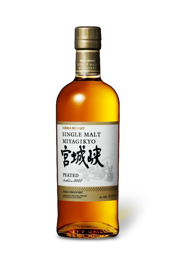 Nikka Discovery Miyagikyo 2021 Peated Single Malt Japanese Whisky bottle